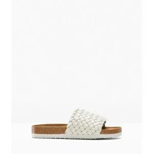 bonprix Pantoletten in Flechtoptikbeige 39Damen