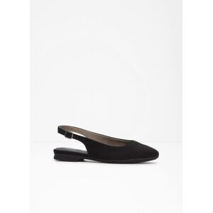 bonprix Jana Komfort-Sling-Ballerinas in bequemer Weiteschwarz 41Damen