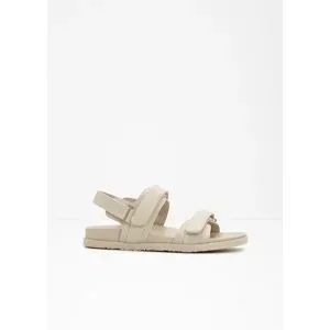 bonprix Sandalen mit leicht geformtem Fußbettbeige 40Damen