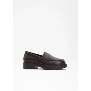 bonprix Loafer aus Lederbraun 39Damen