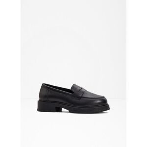 bonprix Loafer aus Lederschwarz 41Damen