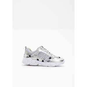 bonprix Chunky Sneaker mit leichter Sohlegrau 41Damen