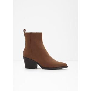 bonprix Cowboy-Boots mit Blockabsatzbraun 39Damen