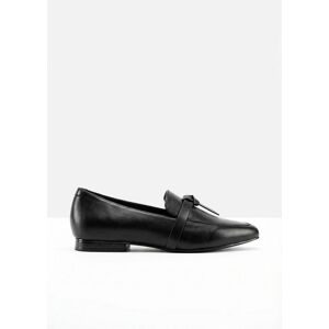 bonprix Loafer mit Schleifeschwarz 42Damen