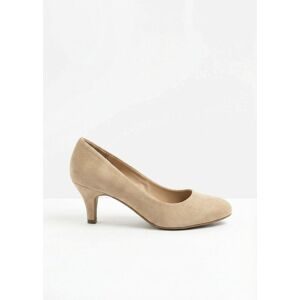 bonprix Pumps mit schmalem Absatzbeige 39Damen