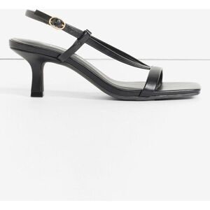 bonprix Riemchensandaletten mit schmalem Absatzschwarz 36Damen