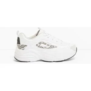 bonprix Fila Chunky Sneaker mit Animal-Detailsweiß 39Damen