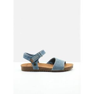 bonprix Mustang Sandalen im Denim-Lookblau 37Damen