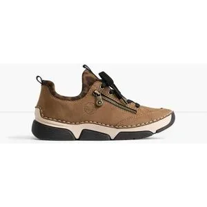 bonprix Rieker Komfort-Sneaker mit gepolsterter Innensohlebraun 42Damen