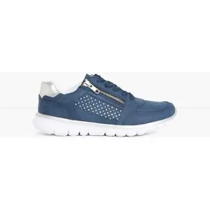 bonprix Sneaker mit Reißverschlussblau 40Damen