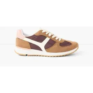 bonprix Sneaker im Retrolooklila 40Damen