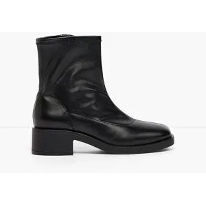 bonprix Boots mit flexiblem Schaftschwarz 42Damen