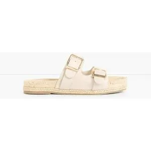 bonprix Pantoletten in Bast-Optikbeige 38Damen