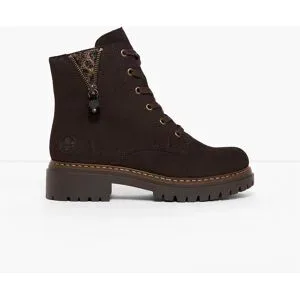 bonprix Gefütterte Rieker Schnür-Bootsbraun 39Damen