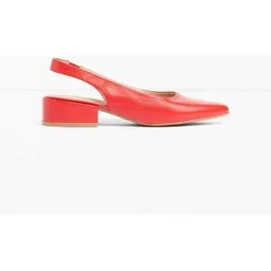 bonprix Slingpumps mit flachem Absatzrot 40Damen