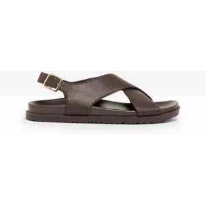 bonprix Sandalen mit bequemem Fußbettbraun 39Damen