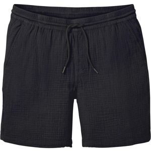 bonprix Musselin-Shorts aus reiner Baumwolle, Regular Fitschwarz 62Herren