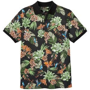 bonprix Piqué-Poloshirt aus reiner Baumwolleschwarz 68Herren
