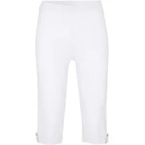 bonprix Capri-Leggings aus Bio-Baumwolleweiß 52Damen
