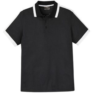 bonprix Piqué-Poloshirt aus reiner Bio-Baumwolleschwarz 68Herren