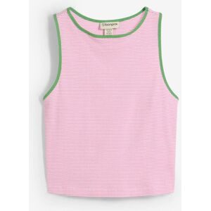 bonprix Tanktop aus reiner Bio-Baumwolleweiß 40Damen