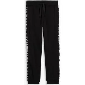 bonprix Jogginghose aus reiner Bio-Baumwolleschwarz 140Knaben