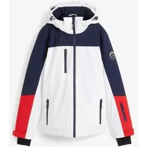 bonprix wasserdichte Ski Funktions-Jacke mit Belüftungsschlitzenweiß 50Damen