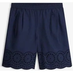 bonprix Schlupf-Shorts aus reiner Baumwolleblau 40Damen