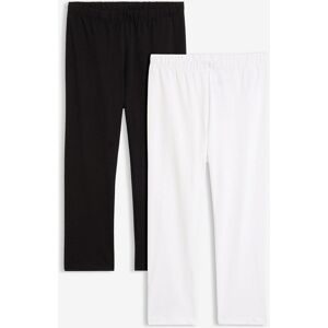 bonprix Capri-Leggings (2er Pack)weiß 48Damen