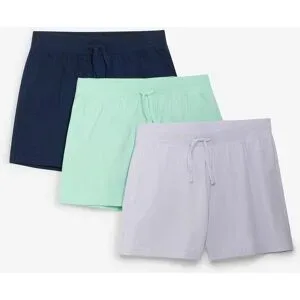 bonprix Jersey-Shorts (3er Pack) aus reiner Bio-Baumwollelila 128Mädchen