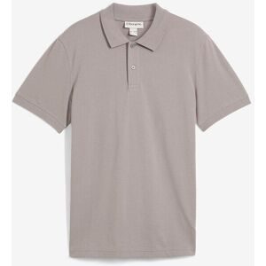 bonprix Piqué-Poloshirt aus reiner Bio-Baumwollegrau 68Herren
