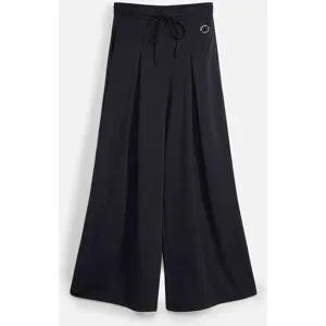 bonprix Ultraleichte Sporthose mit Zierfalten, schnelltrocknendschwarz 52Damen