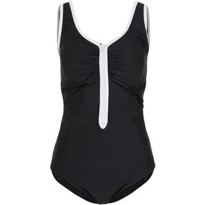 bonprix Light Shape Badeanzug mit Reißverschlussschwarz 48Damen
