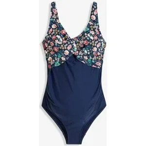 bonprix Schnelltrocknender Umstandsbadeanzugblau 38Damen