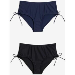 bonprix Light Shape-Bikinihose (2er Pack)schwarz 48Damen