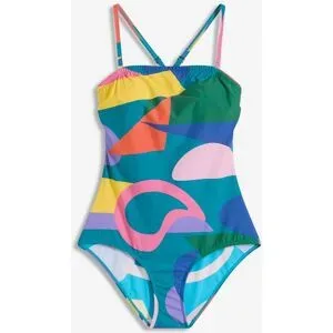 bonprix Light Shape-Badeanzug mit Multiway-Trägernpetrol 42Damen