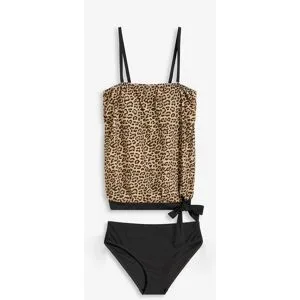 bonprix Oversize Tankini mit abnehmbaren Trägern (2-tlg.Set)beige 40Damen