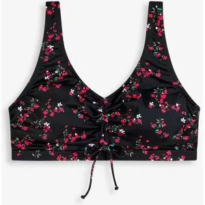 bonprix Bustier-Bikinioberteil mit Schnürungschwarz 44Damen