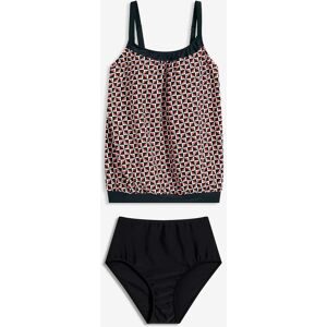 bonprix Oversize Tankini mit Highwaist-Bikinihose (2-tlg.Set)weiß 38Damen