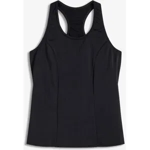 bonprix Schnelltrocknendes Tankini Oberteilschwarz 50Damen