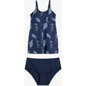 bonprix Long-Tankini (2-tlg.Set)blau 40Damen