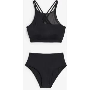 bonprix Bustier Bikini (2-tlg.Set) aus recyceltem Polyamidschwarz 46Damen