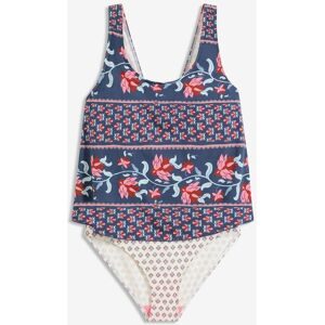 bonprix Badeanzug in Tankini-Optikblau 48Damen