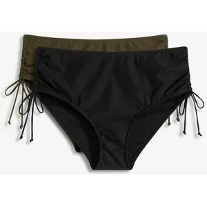 bonprix Light Shape-Bikinihose (2er Pack)schwarz 44Damen
