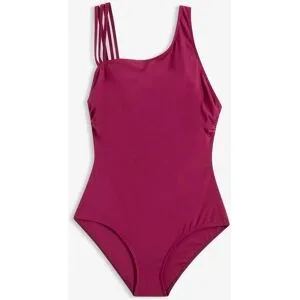 bonprix Light Shape-Badeanzug One-Shoulderlila 38Damen