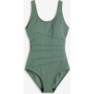 bonprix Badeanzug verschiedene Grössen, Shape-Design mit Zierfalten, sportlicher Stil