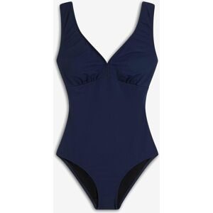 bonprix Medium Shape-Badeanzug mit V-Ausschnittblau 44Damen