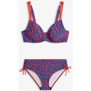 bonprix Bügel-Bikini mit Bindebändern (2-tlg. Set)blau 52Damen