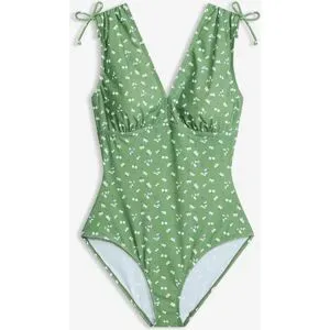 bonprix Light Shape-Badeanzug mit breiten Trägerngrün 56Damen