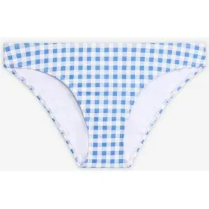 bonprix Bikinihose im kariertem Designweiß 46Damen
